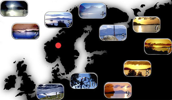 Bilder Urlaub europe Norwegen